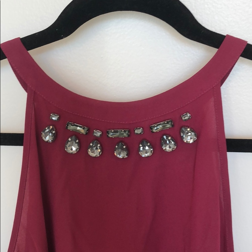 🤍 1. State - Fuchsia gemstone blouse